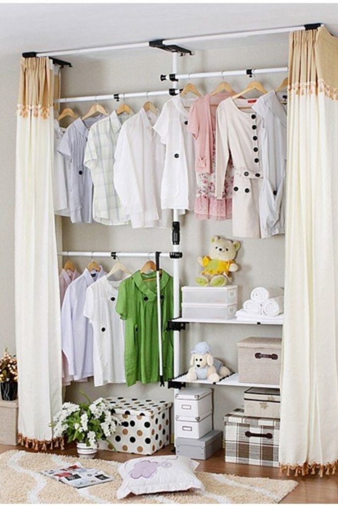 ideias para closet pequeno 1 Ideias de Closet Pequeno: Dicas para Montar e Organizar o Seu
