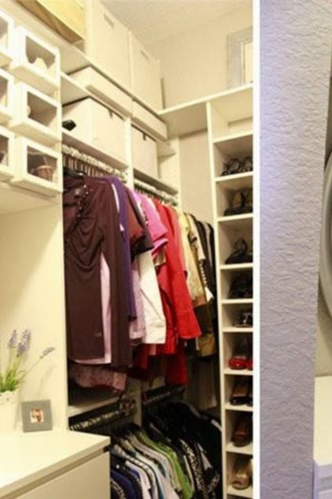 ideias para closet pequeno 15 Ideias de Closet Pequeno: Dicas para Montar e Organizar o Seu